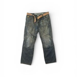 Bilt Ironworkers Men's 0398 Denim Motorcycle/Work Jeans, 36 Regular